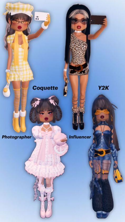 @deja_dti_17  Dress to impress outfits ~ xl1703 #dresstoimpress #dti #dtiinspo #dtioutfits #photographer #Y2K #coquette #influencer Coquette Influencer, Influencer Dti Outfit, Influencer Dress To Impress Outfit, Photographer Dress To Impress, Influencer Dress To Impress, Dress To Impress Y2k, Dress To Impress Outfits, Dti Fits, Outfits Y2k