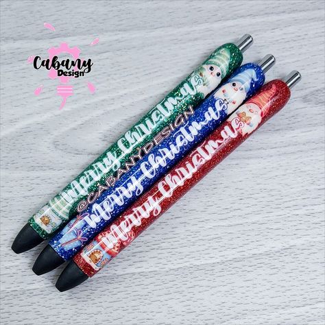 #Christmas #glitter #pen #gnomepens #glitterpen #Christmasglitterpen Christmas Resin Pens, Custom Ink Pens, Christmas Pens, Victorian Christmas Decorations, Epoxy Crafts, Christmas Glitter, Paper Mate, Ink Pens, Custom Ink