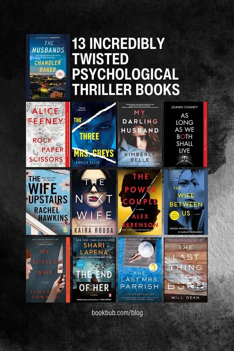 These psych thrillers will keep you at the edge of your seat. Psychological Thriller Books, Best Historical Fiction Books, Reading List Challenge, Best Historical Fiction, Tbr Pile, Books Everyone Should Read, Dystopian Novels, Good Romance Books, Psychological Thriller