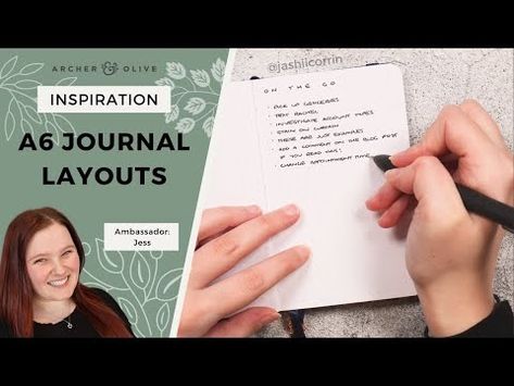 Setting Up Your A6 Pocket Notebook | 25 Bullet Journal Layout Ideas - YouTube Pocket Bullet Journal, Bullet Journal Layout Ideas, Journal Layout Ideas, A6 Notebook, Pocket Notebook, Bullet Journal Layout, Journal Layout, Layout Ideas, To Look