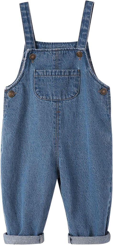 Amazon.com: JWWN Toddler Boys Girls Long Denim Bib Overalls Little Kids Soft Cotton Rugged Relaxed Fit Jumpsuits Pants (Beige,3Years) : Clothing, Shoes & Jewelry Boys Overalls, Toddler Overalls, Fitted Jumpsuit, Jean Pants, Jean Overalls, Bib Overalls, Stretchy Jeans, Jeans Material, Denim Overalls