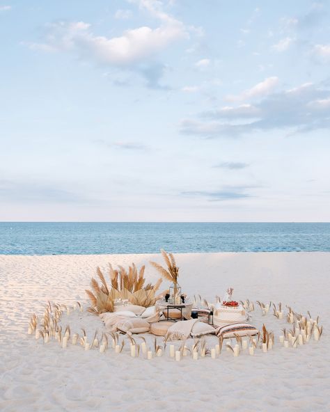 We are excited to share our beautiful Boho-style marriage proposal setup with you. To place an order, simply DM us or call +17867410112. Photo by @john_simon_photographer Location Miami Beach 🏝️ #miamiproposal #proposal #proposalideas #proposalsetup Beach Proposal Setup Simple, Beach Proposal Setup, Proposal Setup, Dream Proposal, Proposal Pictures, Beach Proposal, I Love The Beach, Marriage Proposal, Place An Order