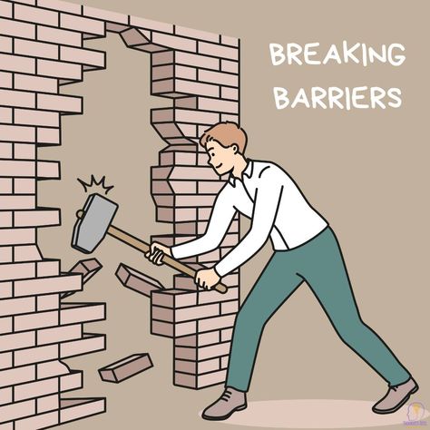 02/05 Obstacles Are Opportunities in Disguise💭...… Life is filled with barriers that test our resolve and determination. Imagine yourself with a sledgehammer, breaking through a brick wall that represents your challenges. Each swing is a step closer to overcoming obstacles that once seemed insurmountable. These barriers, while intimidating, are actually opportunities in disguise, urging you to push beyond your limits and grow stronger. Embrace each challenge with confidence, knowing that brea... Overcoming Challenges, A Brick Wall, Overcoming Obstacles, In Disguise, Stepping Stone, Rise Above, Keep Moving Forward, 2025 Vision, Keep Moving