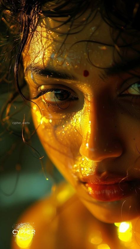 Indian Portrait Photography Faces, Potrait Reference Pics, Indian Portrait, Cinematic Portrait, Indian Eyes, Beautiful Eyes Images, Close Up Faces, Indian Women Painting, Golden Highlights