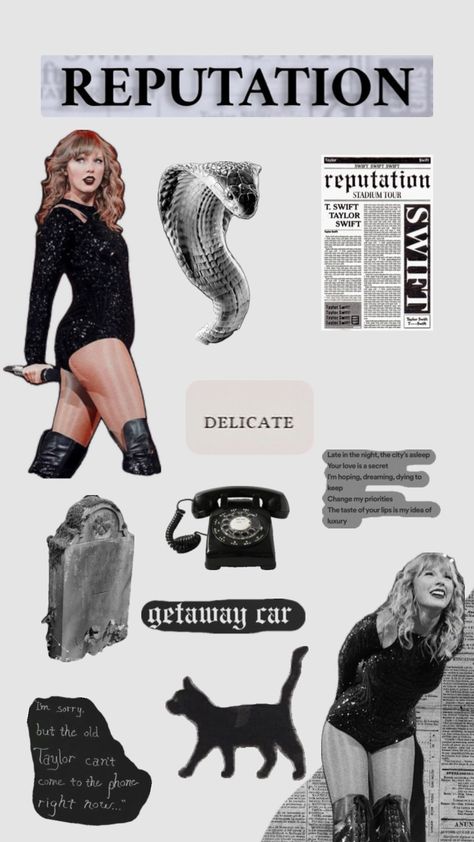 #reputation #taylorswift Taylor Swift 3d Polaroid Template, Collage Phone Case Printable Taylor Swift, Reputation Sticker Taylor Swift, Taylor Swift Album Poster Reputation, Taylor Swift Phone Case Reputation, Reputation Phone Case, Taylor Swift Reputation Collage, Taylor Swift Delicate, Taylor Version