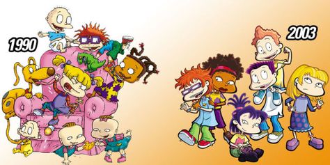 "Rugrats" Artist Reveals What Tommy and the Gang REALLY Look Like All Grown Up  - Seventeen.com All Grown Up Rugrats, Nickelodeon Wallpaper, Rugrats Theory, Rugrats All Grown Up, Nickelodeon 90s, Nickelodeon Cartoons, Childhood Tv Shows, Old Disney, Fb Covers