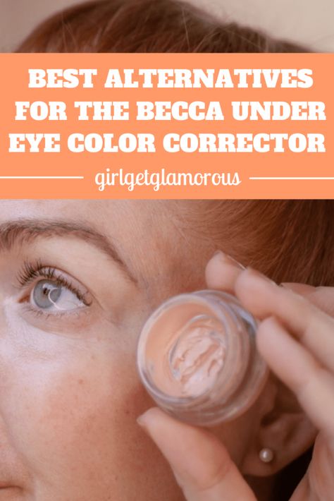 Becca Under Eye Brightening Corrector, Corrector Maybelline, Peach Concealer, Best Color Corrector, Corrector For Dark Circles, Under Eye Color Corrector, Under Eye Brightening, Under Eye Brightener, Best Under Eye Concealer