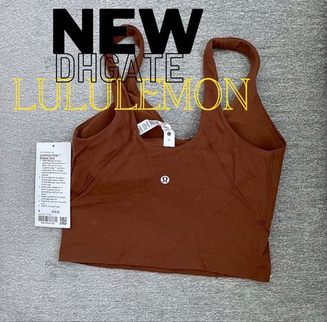 Dhgate Lululemon, Dh Gate, Women Sports, Lulu Lemon, Lululemon Align, Tennis Dress, Ribbed Tank, Full Body, Sports Women