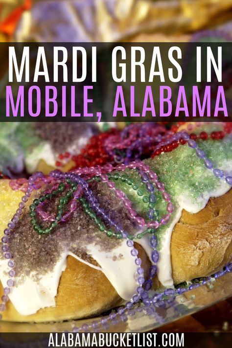 Alabama Bucket List, Mobile Mardi Gras, Travelling Usa, Usa Bucket List, Mystery Dinner, Mardi Gras Parade, Mobile Alabama, Us Road Trip, Usa Travel Guide