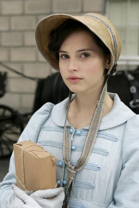 Northanger Abbey, 2007 Catherine Morland, Jane Austen Movies, Northanger Abbey, Jane Austen Novels, Jane Austin, Regency Fashion, Felicity Jones, Mia 3, Costume Drama