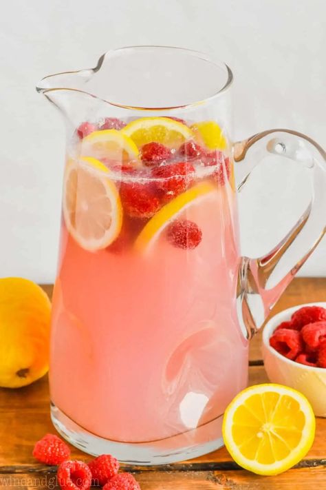 This Pink Lemonade Vodka Punch is the perfect summer cocktail!  Made with only THREE ingredients, you will want to make this vodka punch recipe all summer long. Spiked Pink Lemonade Punch, Pink Vodka Lemonade Cocktail, Frozen Pink Lemonade Vodka Drink, Pink Lemonade Vodka Punch, Pink Batch Cocktail, Pink Lemonade Vodka Drinks, Vodka Lemonade Pitcher, Spiked Pink Lemonade, Pink Lemonade Cocktail