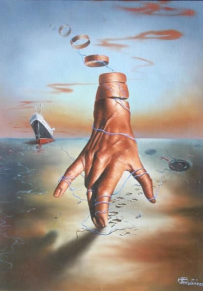 Godard Art, Jim Warren, Surealism Art, Surrealism Painting, Salvador Dali, Weird Art, Art Website, The 70s, Surreal Art