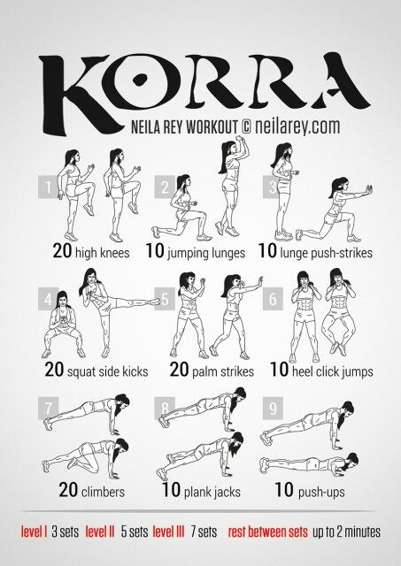 Korra Workout, Superhero Workouts, Themed Workouts, Nerdy Workout, Neila Rey Workout, Neila Rey, Hero Workouts, Superhero Workout, Trening Sztuk Walki