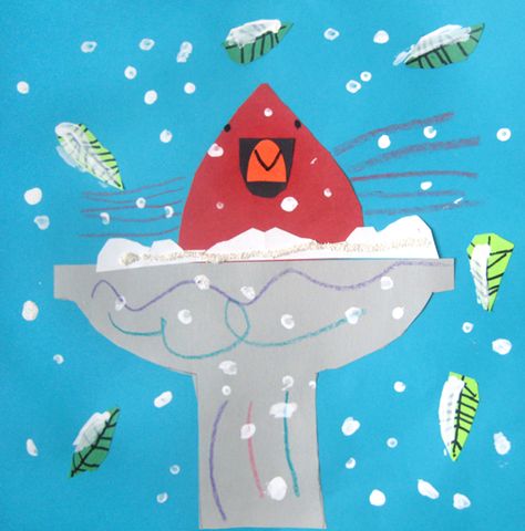 My Adventures In Positive Space: Cardinal Collages Inspired by Charlie Harper Charley Harper Art, Third Grade Art, Charlie Harper, Winter Art Lesson, First Grade Art, Kindergarten Art Projects, Animals And Nature, 2nd Grade Art, Winter Art Projects