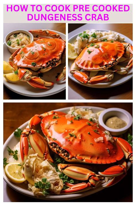 Whole Dungeness Crab Recipes, Cooking Dungeness Crab, Dungeness Crab Legs, Steamed Crab Legs, Dungeness Crab Recipes, Dungeness Crab, King Crab, Crab Recipes, Fancy Food