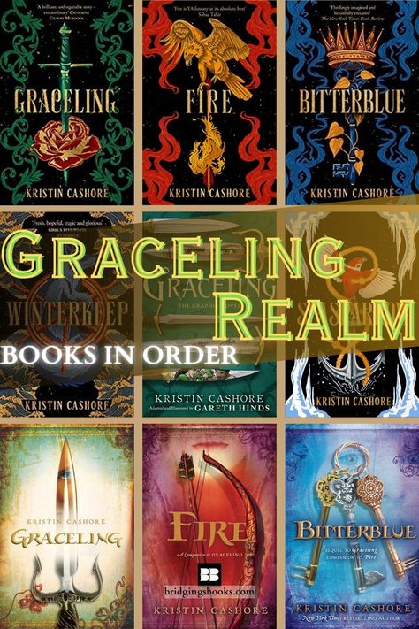 Graceling Realm is the viral and best selling book series by Kristin Cashore. Come and learn how best to read the books. Graceling Book, Kristin Cashore, Dark Fantasy Novels, Fantasy Reads, Fav Books, Digital Reading, Reading Romance, Selling Books, Reading Journal