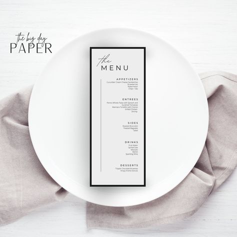 Boho Chic Wedding Menu Template - Modern black and white template with elegant florals. Editable, downloadable, and printable. #bohochic #wedding #menu#Wedding_Menu_Design #Wedding_Menus_Design #Bar_Menu_Wedding #Menu_Design_Template Wedding Menu Design, Wedding Menus Design, Boho Fonts, Bar Menu Wedding, Menu Design Template, Wedding Menu Template, Text Background, Minimal Wedding, Bar Menu