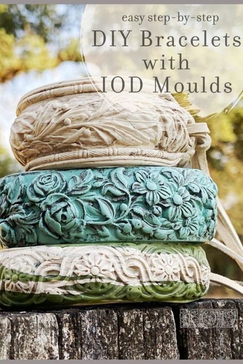 Carved Stone Jewelry, Iod Molds, Iod Moulds, Polymer Clay Bracelet, Iron Orchid Designs, Bone Jewelry, When You Sleep, Carved Stone, Sculpting Clay