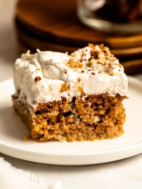 Pumpkin Tres Leches Cake Tres Leches Recipes, Pumpkin Chai Tres Leches, Pumpkin Chai Tres Leches Cake, Pumpkin Tres Leches Cake Recipe, Easy Pumpkin Spice Tres Leches Cake, Pumpkin Tres Leches Cake, Tres Leches Cupcakes, Tres Leches Cake, Tres Leches