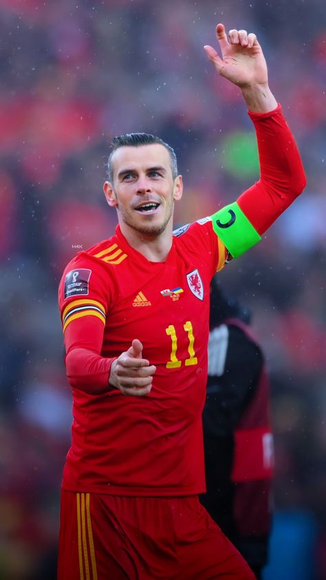 Wales vs Ukraine Wales Football Team, Gareth Bale Wales, Bale 11, Wales Football, Welsh Football, The Number 11, World Cup Shirts, Welsh Rugby, Legends Football