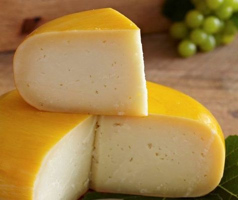 Aged raw milk gouda cheese block. Different Types Of Cheese, Azalea Garden, Cheese Festival, Cheese Block, Raw Cheese, Sheep Milk, Cookies Fruit, Caramel Shortbread, Sheep Cheese