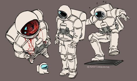 Astronaut Drawing, Space Suits, Space Suit, Art Inspiration Drawing, Funky Art, In Space, Art Reference Photos, Art Reference Poses, Please Do