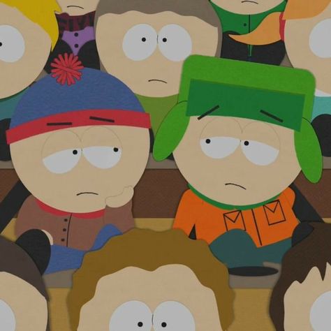 South Park Group Photo, Shout Park, Kyle South Park, Style South Park, South Park Memes, Tweek And Craig, Kyle Broflovski, South Park Funny, South Park Characters