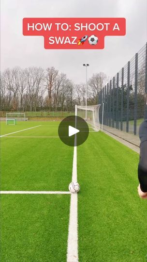 3.3M views · 32K reactions | LEARN HOW TO SHOOT A SWAZ!⚽️🚀 #football #soccer #fussball #skills #tipps #tricks #tutorial | Emilio | Emilio · Original audio