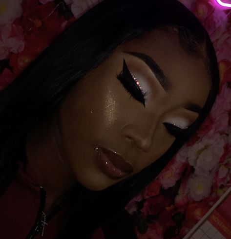 Nude Glam Makeup, Birthday Makeup Looks, Glitter Makeup Looks, Prom Eye Makeup, Day Makeup Looks, Brown Girls Makeup, Cute Eye Makeup, Makeup For Black Skin, Makeup Is Life