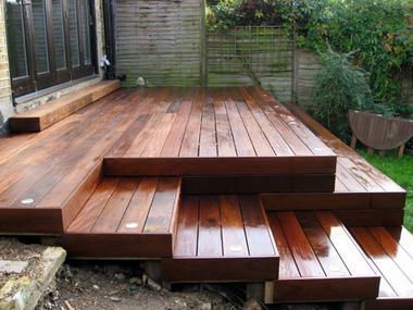 Deck Piscina, Multi Level Deck, Pergola Curtains, Deck Steps, Wooden Deck, Deck Designs Backyard, Deck Stairs, Small Deck, Decks Backyard