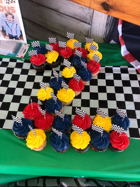 2 Fast Cupcakes, 2 Fast Birthday Cupcakes, Two Fast Cupcake Cake, Nascar Cupcakes, Two Fast Cupcakes, Race Cupcakes, Car Cupcake Cake, Racing Cupcakes, Race Car Cupcakes