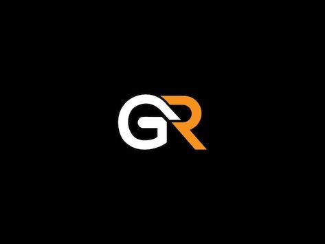 Gr logo design | Premium Vector #Freepik #vector #adobe-logo #adobe-icon Gr Logo Design, Adobe Icon, Gr Logo, Adobe Logo, Rc 200, Ktm Rc 200, Ktm Rc, Wallpaper Estetika, Letter Design