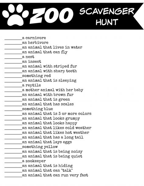 HHM Zoo Scavenger Hunt                                                                                                                                                     More Zoo Homeschool Trip, Homeschool Zoo Trip Activities, Homeschool Zoo Trip Free Printable, Zoo Homeschool Activities, Safari Scavenger Hunt Free Printable, Zoo Scavenger Hunt Printable Free, Zoo Games For Kids, Zoo Field Trip Activities, Safari Scavenger Hunt