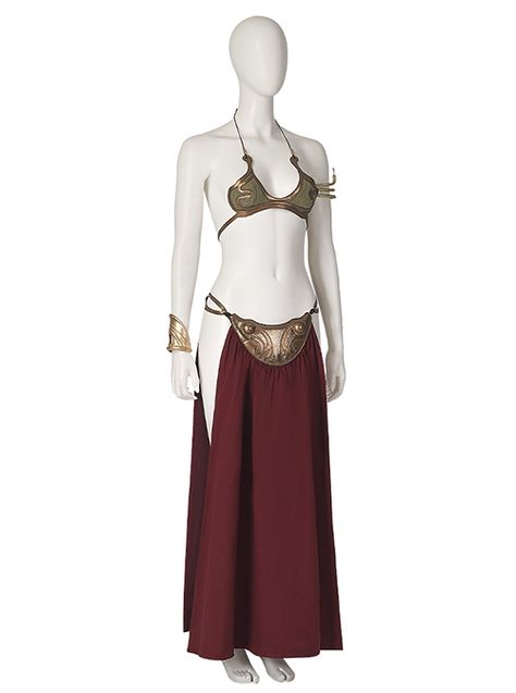 Star Wars Episode VI Return Of The Jedi Leia Organa Solo Slave Outfit Halloween Cosplay Costume Set Without Shoes Leia Outfits, Jedi Leia, Slave Outfit, Return Of The Jedi, Steampunk Corset, Outfit Halloween, Leia Organa, Gothic Corset, Victorian Wedding