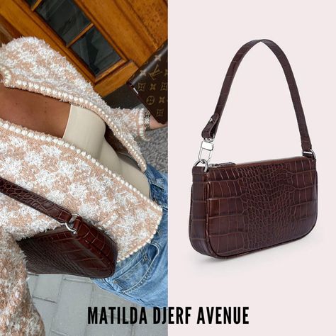 @MatildaDjerf wears @ChanelOfficial S/S23 tweed jacket, @ByFar_Official Rachel nutella croco embossed leather bag ($460), @LouisVuitton… | Instagram Matilda Djerf Outfits, Djerf Outfits, By Far Bag, Instagram Story Post, Story Post, Matilda Djerf, May 20, Tweed Jacket, Embossed Leather