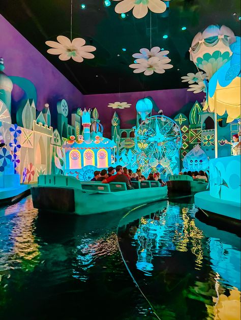 Its A Small World Disney World, It's A Small World Disneyland, Its A Small World Aesthetic, Dcp Outfits, Disneyland Small World, Small World Disneyland, Its A Small World, 100 Anniversary, Disneyland Attractions