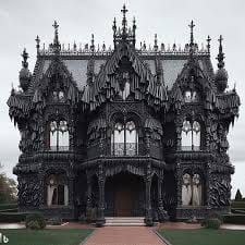 Gothic Lifestyle Gothic Fence, Gothic Lifestyle, White Picket Fences, Picket Fences, Pink Houses, Picket Fence, Haunted House, Black House, Fence