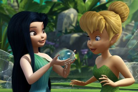 Silvermist and tinkerbell Disney Cartoons Characters, Tinkerbell Movies, Cartoons Characters, Tinkerbell And Friends, Tinkerbell Disney, Water Fairy, Fairy Wallpaper, Fantasia Disney, Disney Cartoon Characters