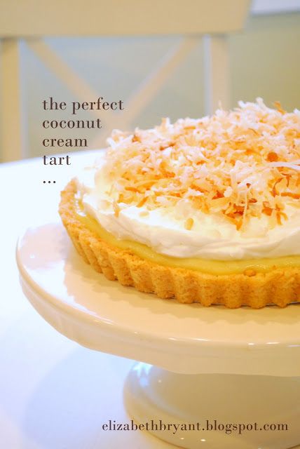 Capital Grille copycat Coconut Cream Pie... this was absolutely delicious. Best Amish Recipes, Capital Grille, Cookies Coconut, Butter Shortbread, Coconut Cream Pie Recipes, Coconut Tart, Once Upon A Chef, Cream Tart, Malibu Rum