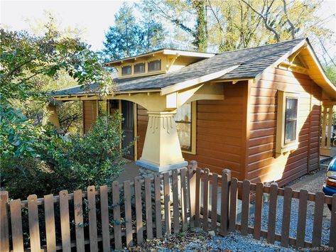 On Demand Water Heater, Historic Homes For Sale, Vintage Homes, North Carolina Mountains, National Parks Usa, Outside Living, Asheville Nc, Back Patio, Open Floor