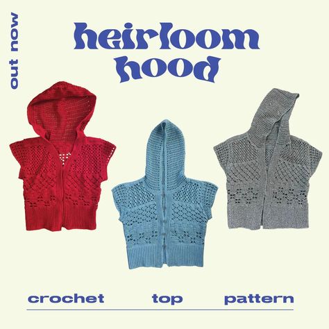 the Heirloom Hood pattern is released 🙌🏻🥷🏻💙📜 inspired by medieval hoods and Byzantine patterns this pattern perfectly embraces a historical inspiration with a contemporary take ❤️‍🔥 A huge thank you!! to the awesome testers who all made such a unique and original version of this pattern 🫶🏻🔥 swipe to see all their versions! 👀 you can find the pattern and all the info in my bio, go check out my website, and Ko-fi 💙 _ #patternrelease #crochettops #crochethood #yarninspo #crochetpattern #croc... Medieval Knitting, Medieval Crochet, Brand Shoots, Crochet Hood, Hood Pattern, Crochet Tips, Crochet Inspo, Crochet Fashion Patterns, Crochet Stuff