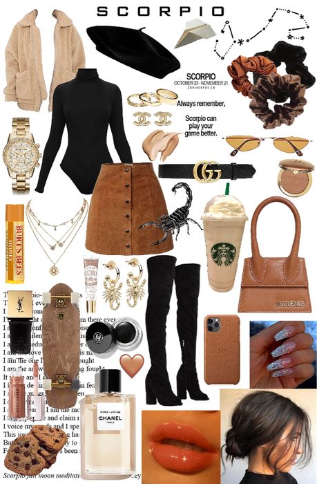 🤎scorpio Outfit | ShopLook Birthday Outfits Scorpio, Scorpio Fall Outfits, Scorpio Style Aesthetic, Scorpio Fashion Outfits, Scorpio Outfit Ideas, Scorpio Venus Aesthetic Outfits, Scorpio Inspired Outfits, Scorpio Venus Style Outfits, Outfits For Scorpios