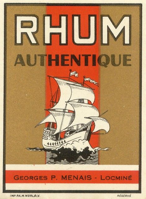 Vintage Rum Labels, Rum Branding, Vintage Alcohol Labels, Rum Brands, Retro Advertisements, Bottle Lables, Classic Drinks, Packaging Bottle, Rum Bottle