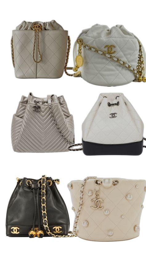 Bucket Bags, Chanel Bags, Chanel Bag, Bucket Bag, Bags Designer, Chanel