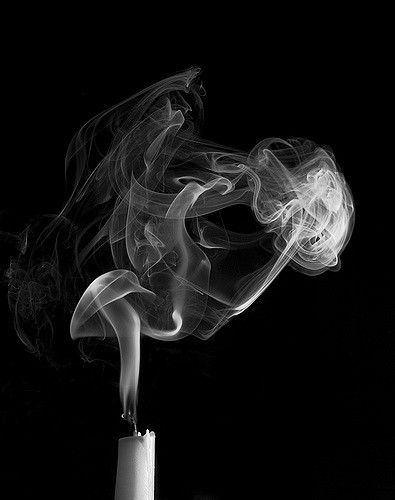 Candle Smoke | Daniel Amor | Flickr Candle Tattoo, Black Paper, Black Aesthetic, Black And White Photography, White Photography, Black Background, Tattoo Ideas, Candles, Black White