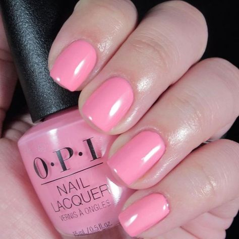 Racing For Pinks Opi, Pinks Nail, Nail Polish Holder, Stunning Nails, Nail Vinyls, Nail Stamper, New Nail Polish, Pink Nail Polish, Opi Nail Lacquer