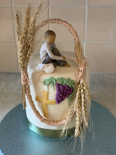 Boys First Communion Cakes, Christian Cakes, Holy Communion Cake, First Holy Communion Cake, Holy Communion Cakes, First Communion Cakes, Boys First Communion, Communion Ideas, Communion Cakes