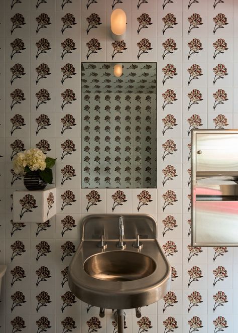 Charlap Hyman & Herrero | Carnation Wall Tile Heath Ceramics Bathroom, Ceramics Bathroom, Dianthus Caryophyllus, Bathroom Beautiful, Heath Ceramics, Tile Installation, Safe Space, Wall Tile, Master Bath