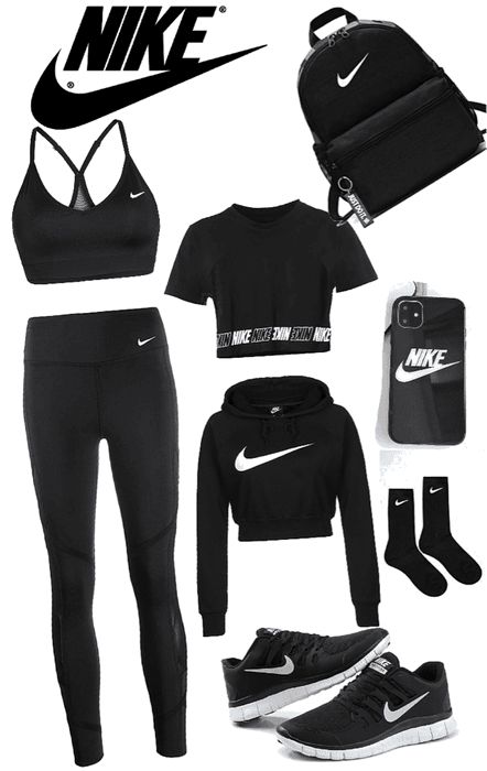 Women’s Nike Outfit, Nike Womens Outfits, Nike Work Outfits, Womens Nike Outfits, Cute Nike Outfits For Women, Nike Wardrobe, Nike Outfits For Women, Girls Nike Outfits, Nike Jumpsuit