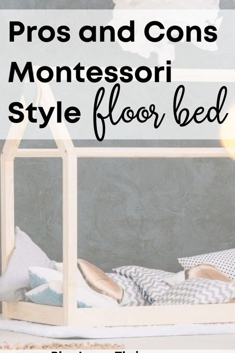 Single Mattress On Floor Ideas, Montessori Playroom At Home, Floor Bed Ideas For Adults, Baby Floor Bed, Space Montessori, Floor Bed Toddler, Montessori Toddler Bedroom, Kids Floor Bed, Floor Beds